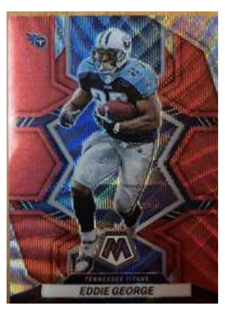 2022 Panini Mosaic Base Set Eddie George #194 card