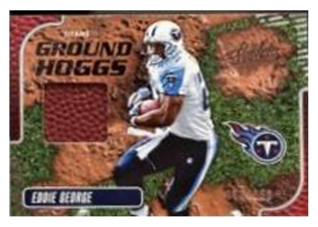 2024 Panini Absolute Ground Hoggs Materials Eddie George #GHM-EGE card