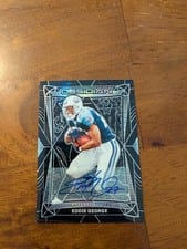 2024 Panini Obsidian Base International Signatures Eddie George #193 card