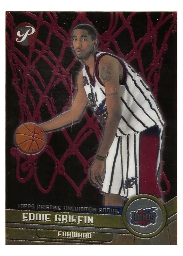 2001 Topps Pristine Eddie Griffin #52 card
