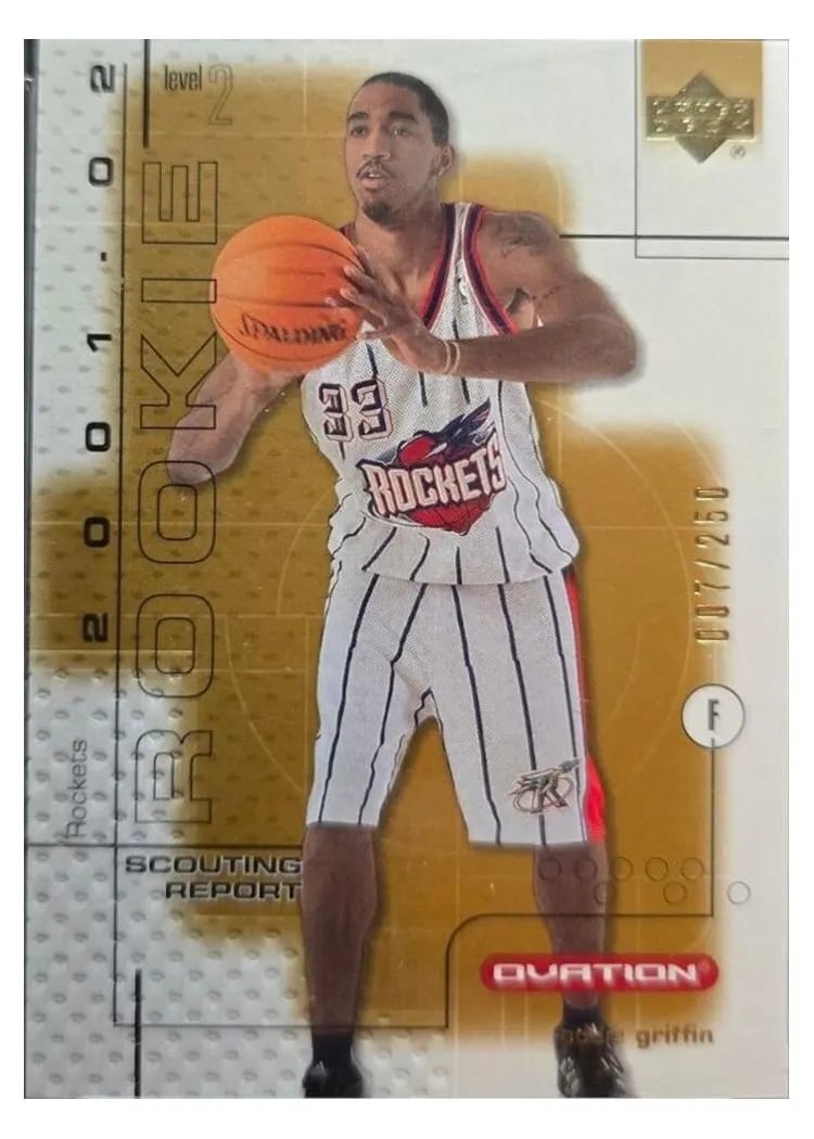 2001 Upper Deck Ovation Eddie Griffin Scouting Report #115 card
