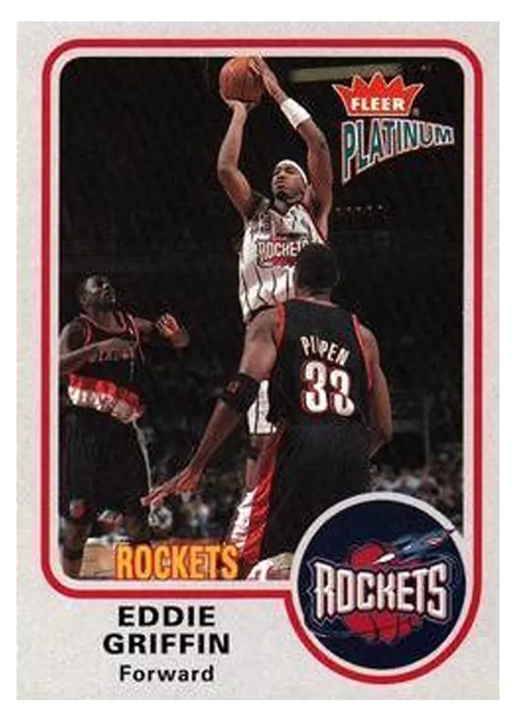 2002 Fleer Platinum Eddie Griffin #8 card