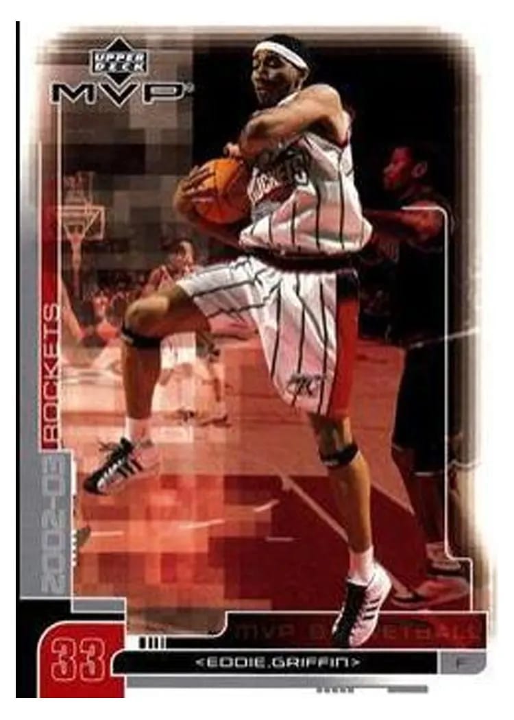 2002 Upper Deck MVP Eddie Griffin #60 card