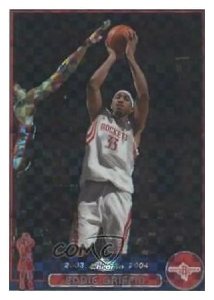 2003 Topps Chrome Eddie Griffin #76 card