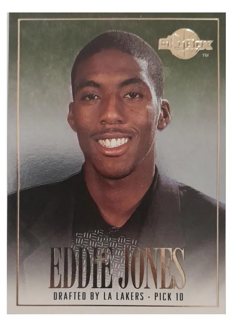 1994 SkyBox Draft Picks Eddie Jones #DP10 card