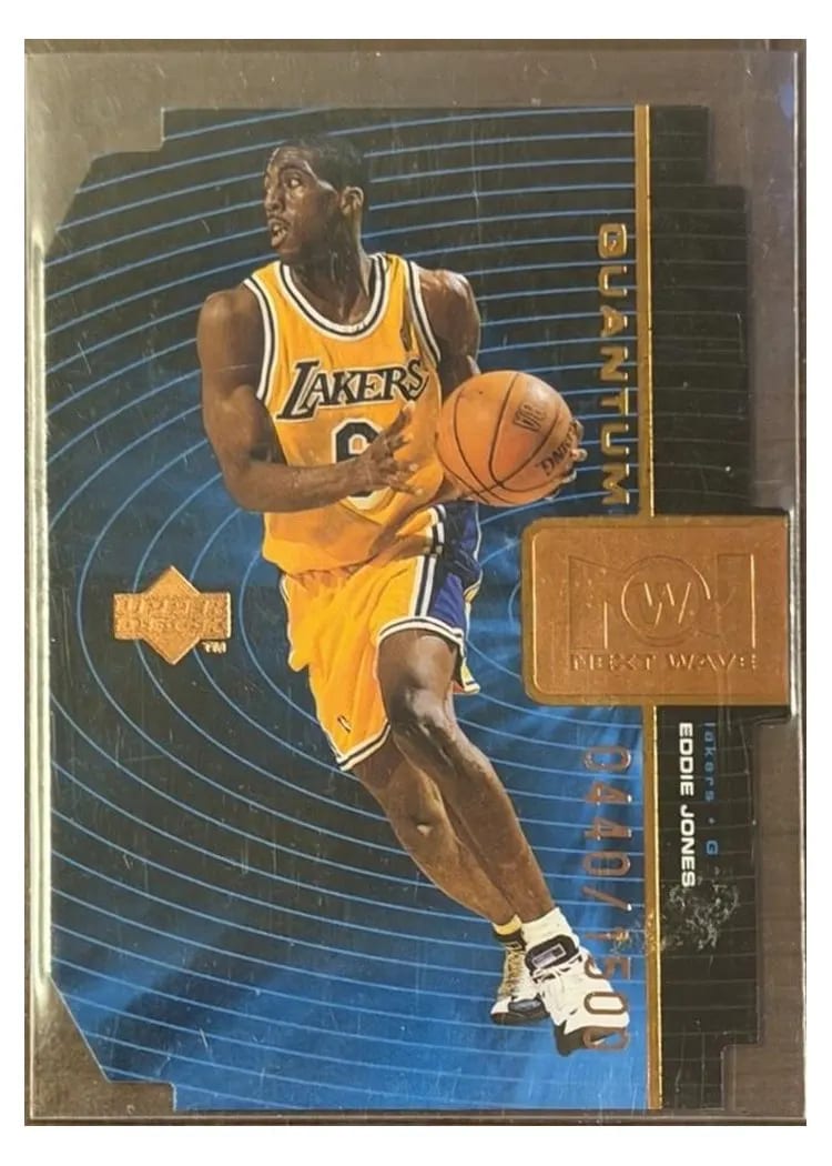 1998 Upper Deck Next Wave Eddie Jones #QNW14 card