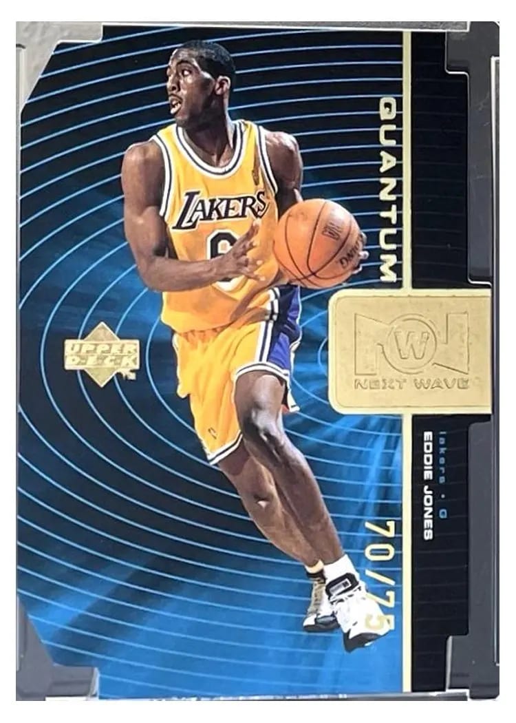 1998 Upper Deck Next Wave Eddie Jones #QNW14 card