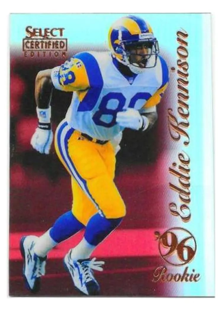 1996 Select Certified Eddie Kennison #110 card