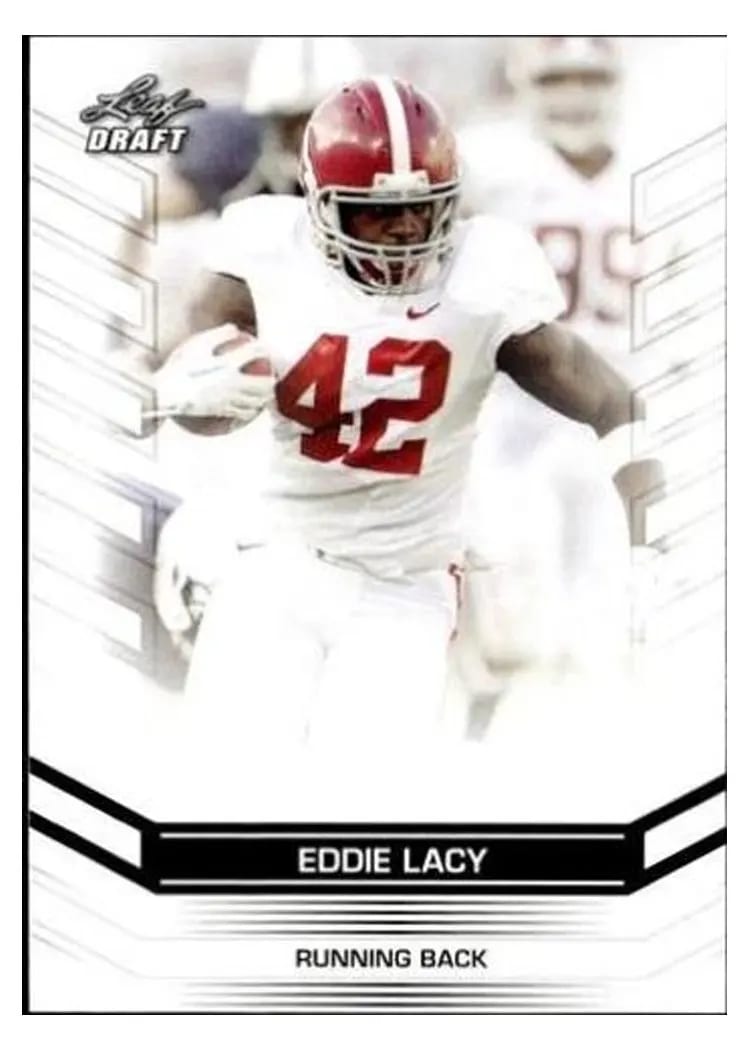 2013 Leaf Draft Eddie Lacy #21 card