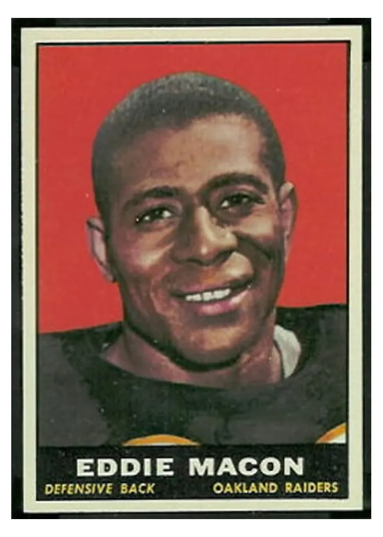 1961 Topps Eddie Macon #183 card