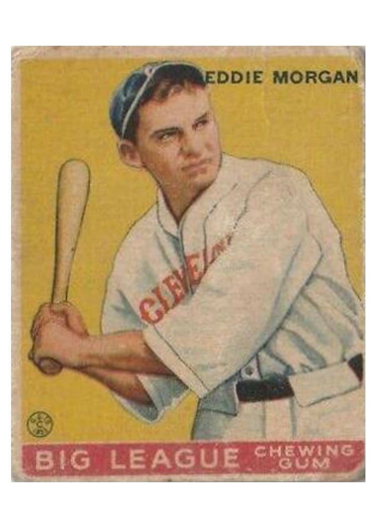 1934 World Wide Gum Eddie Morgan #2 card