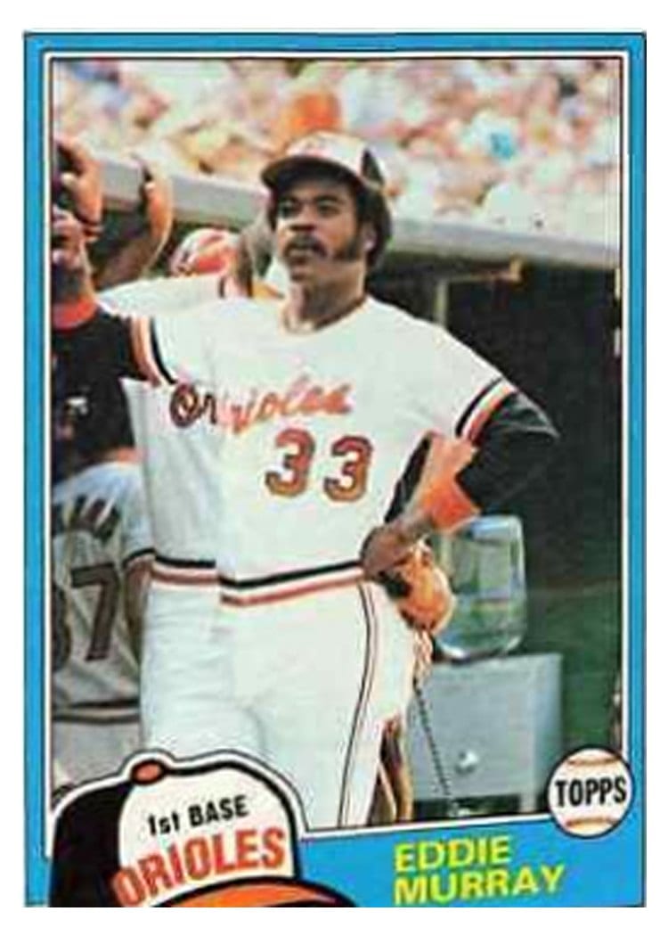 1981 Topps Eddie Murray #490 card