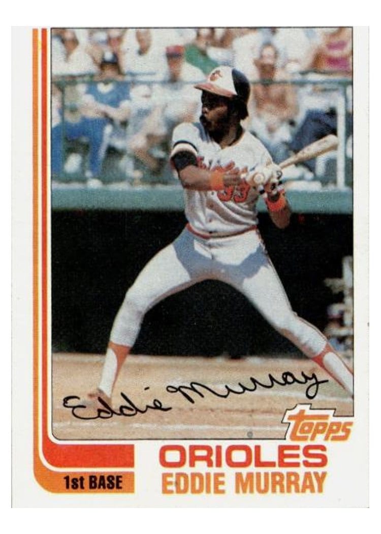 1982 Topps Eddie Murray #390 card