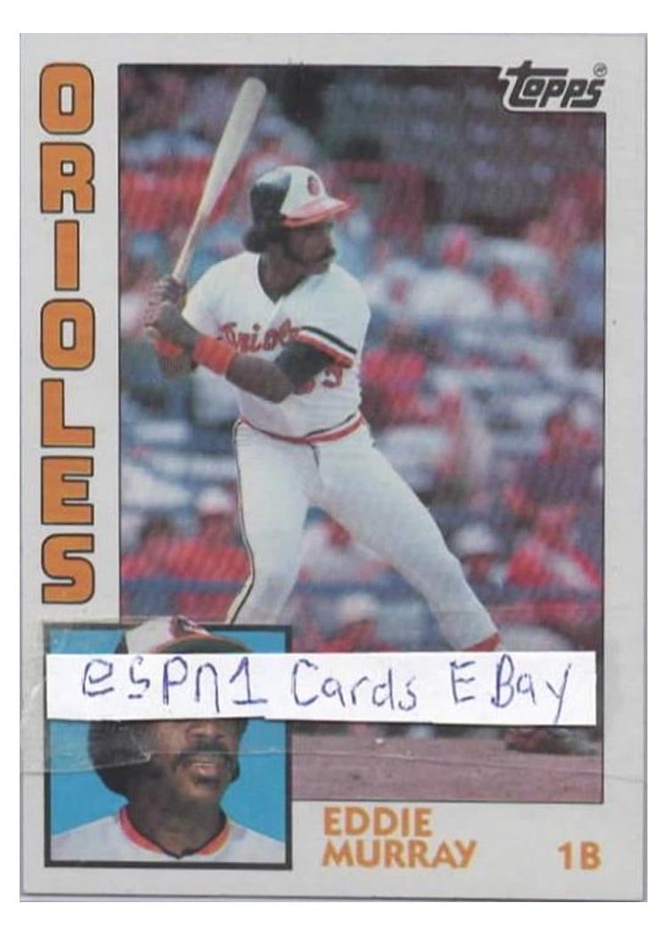 1984 Topps Eddie Murray #240 card