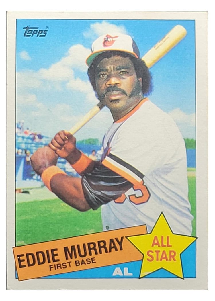 1985 Topps Eddie Murray #701 card