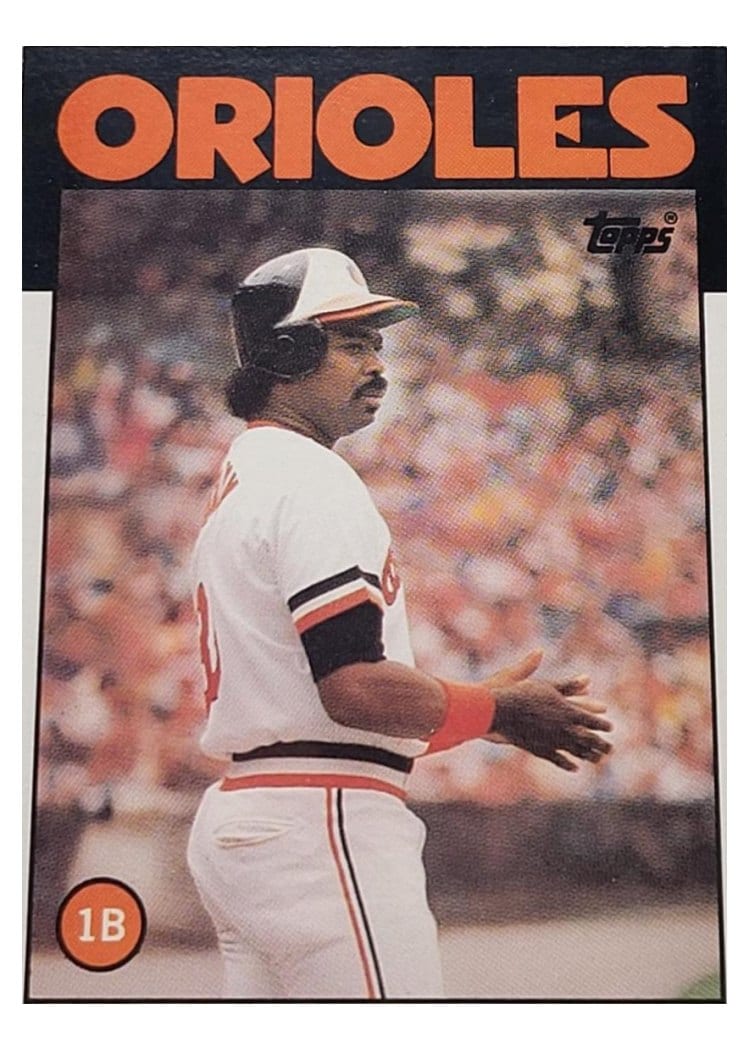 1986 Topps Eddie Murray #30 card