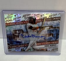 2025 Topps All Star Game Classic Swings Autographs Eddie Murray #CSA-EM card
