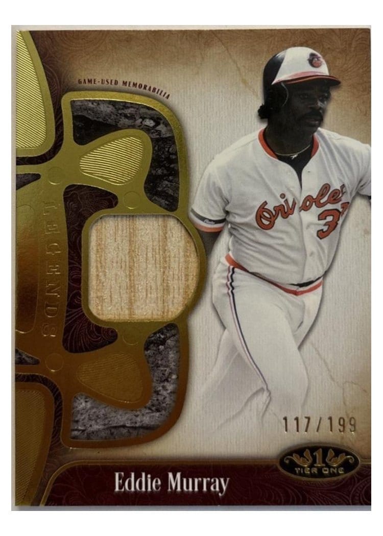 2026 Topps Tier One Tier One Legend Relics Eddie Murray #T1LR-EM card