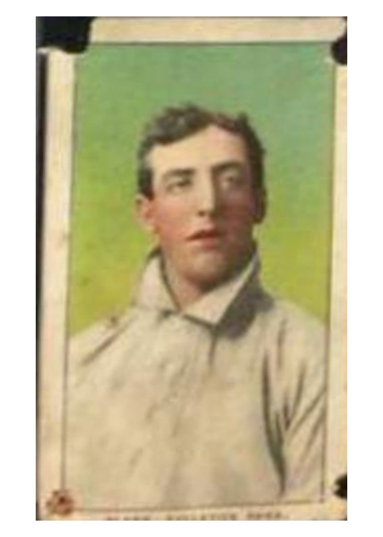 1909 E95 Philadelphia Caramel Eddie Plank card