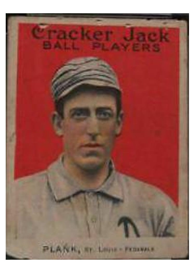 1915 Cracker Jack Eddie Plank #6 card