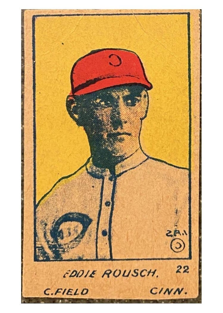1921 W516 2 2 Eddie Rousch #22 card