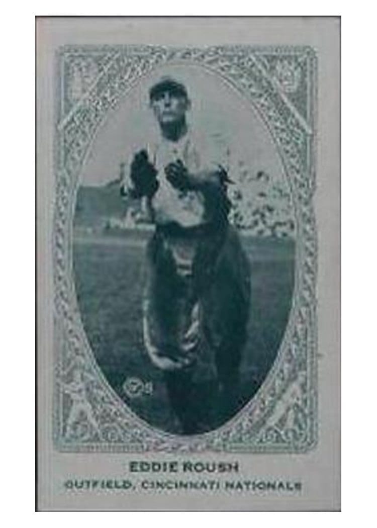 1922 E120 American Caramel Eddie Roush card