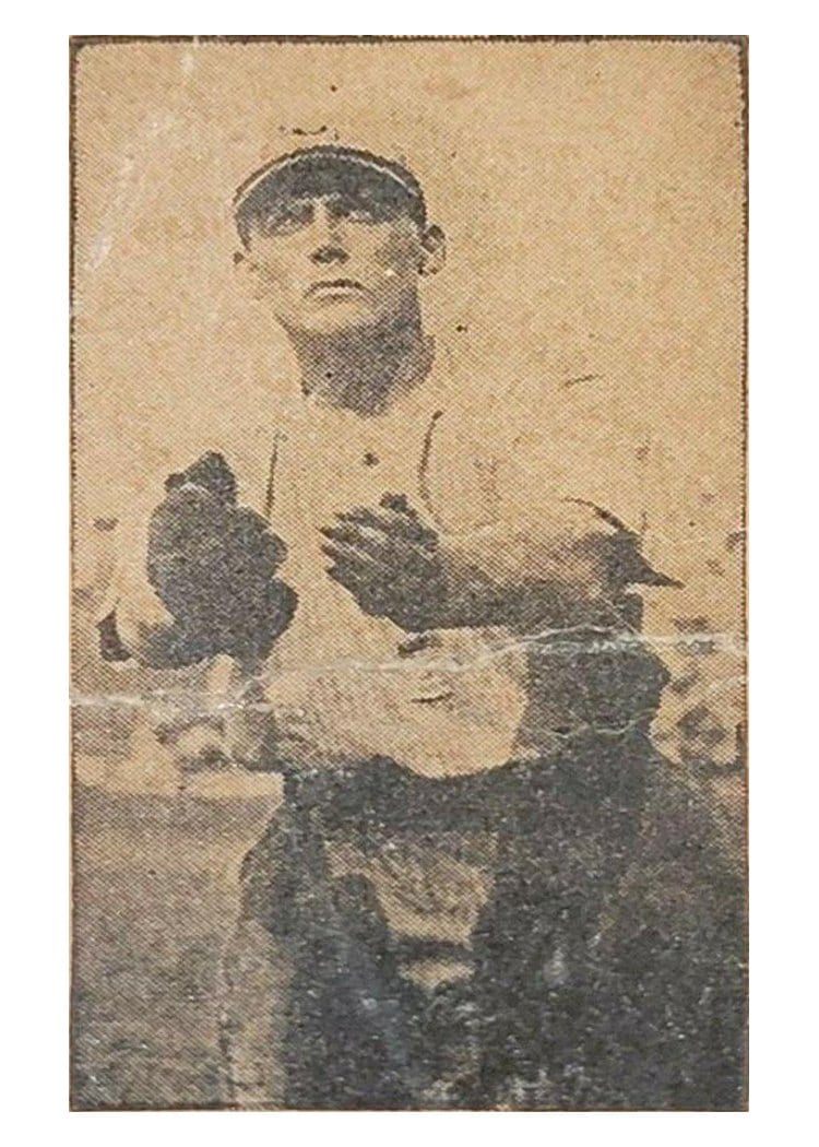 1927 E210 York Caramel Type 1 Eddie Roush #53 card
