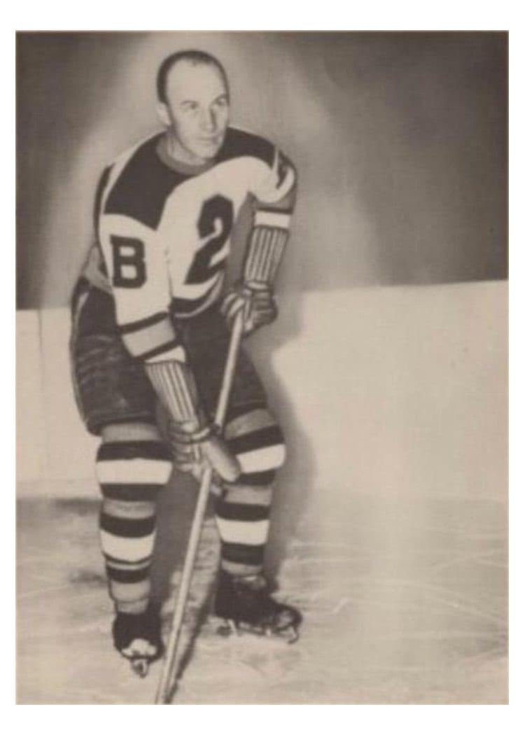 1939 O-Pee-Chee V301-1 Eddie Shore #100 card