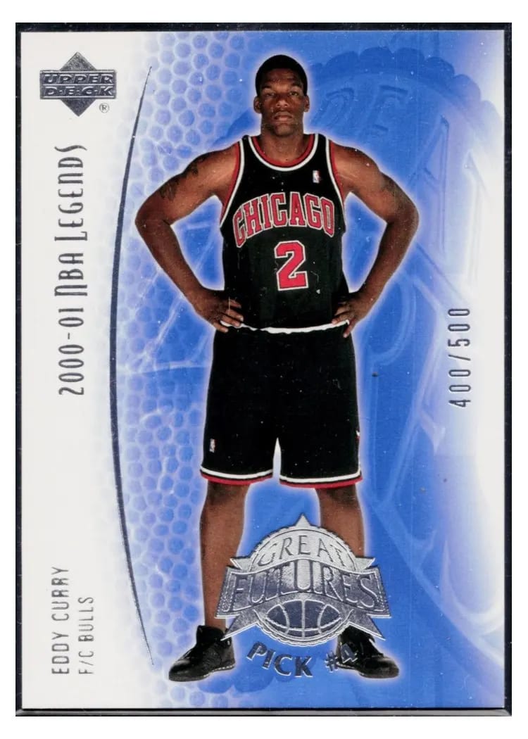 2000 Upper Deck Legends Eddy Curry #129 card