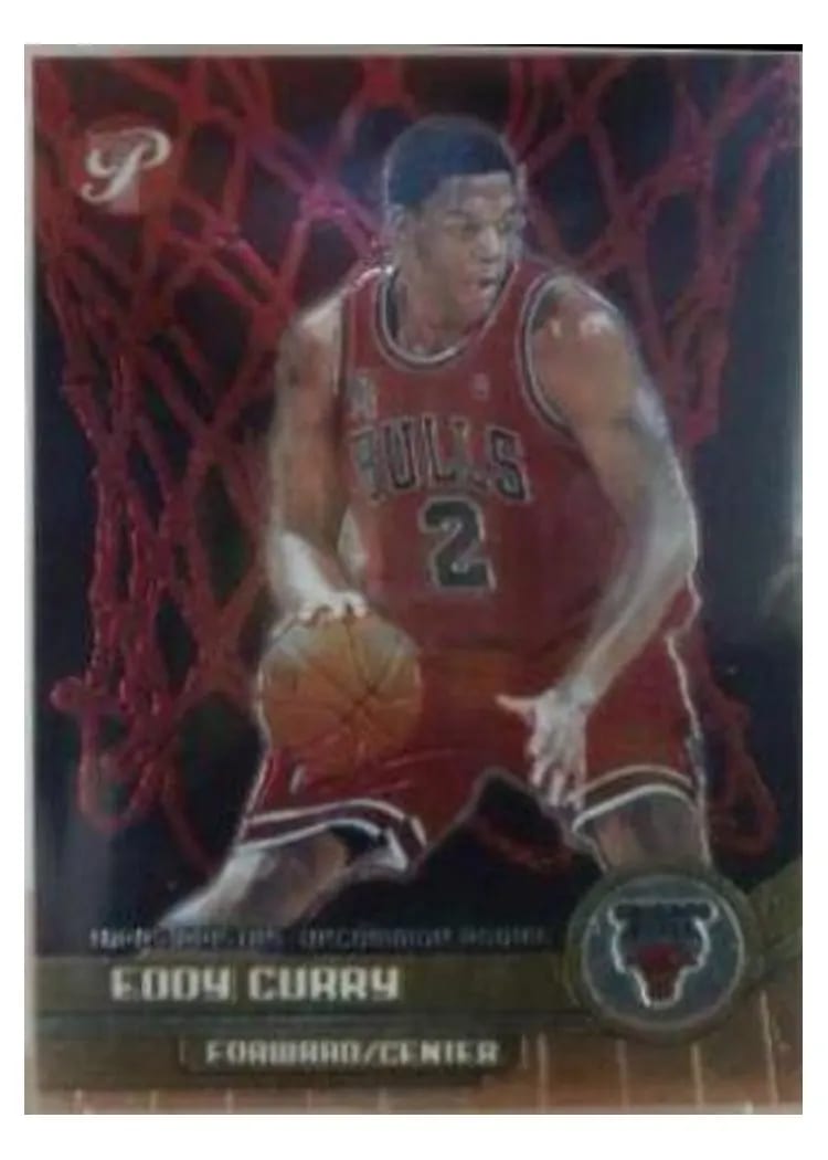 2001 Topps Pristine Eddy Curry #61 card