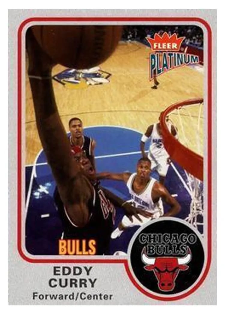 2002 Fleer Platinum Eddy Curry #106 card
