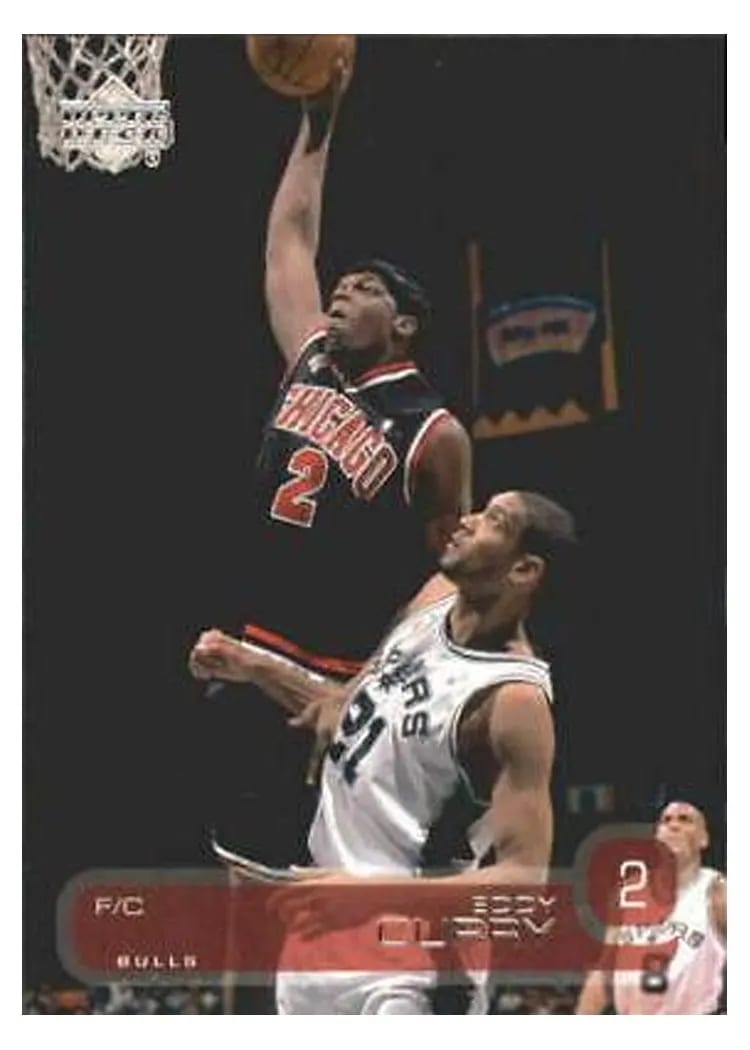 2002 Upper Deck Eddy Curry #14 card