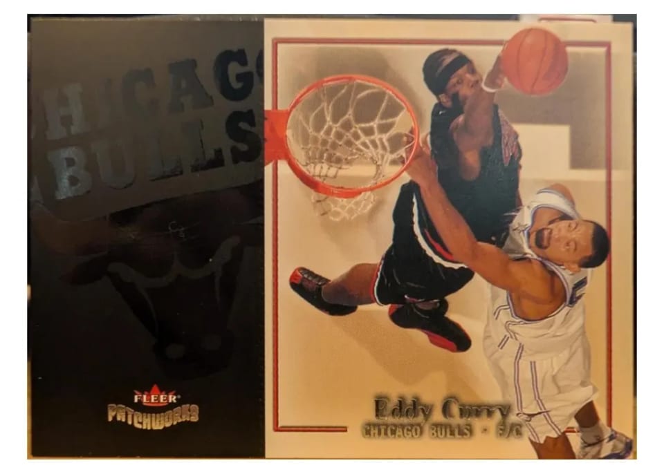 2003 Fleer Patchworks Eddy Curry #9 card