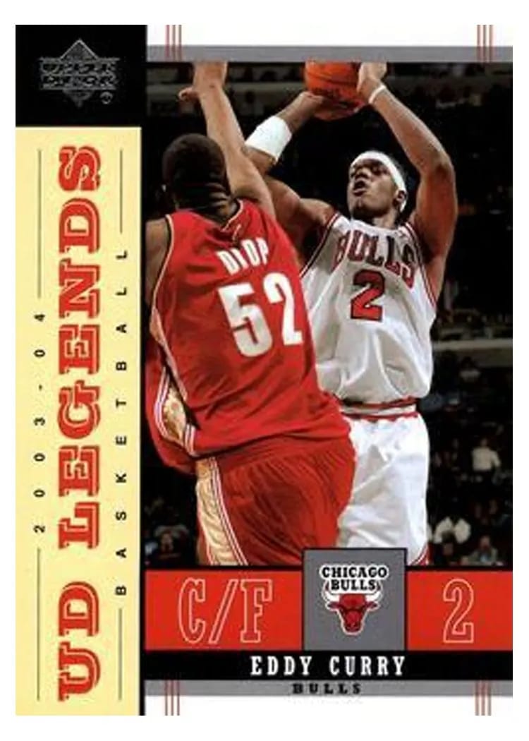 2003 Upper Deck Legends Eddy Curry #7 card