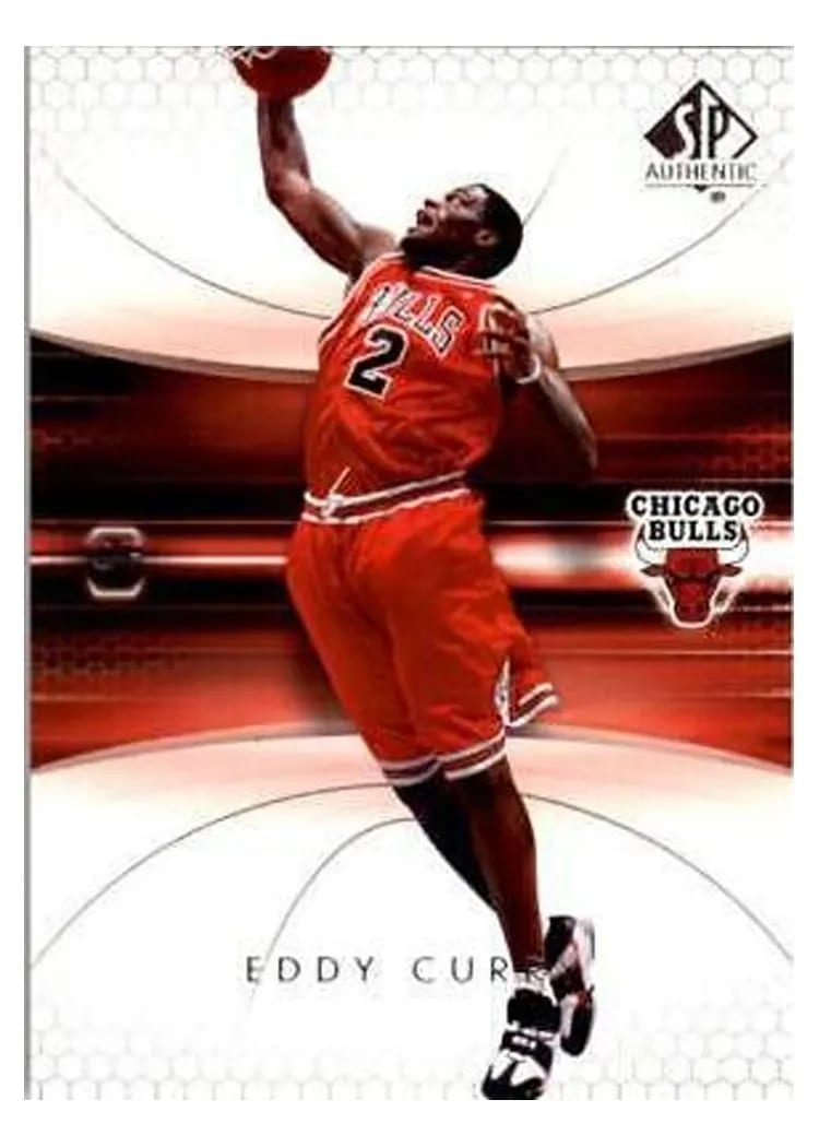 2004 SP Authentic Eddy Curry #10 card