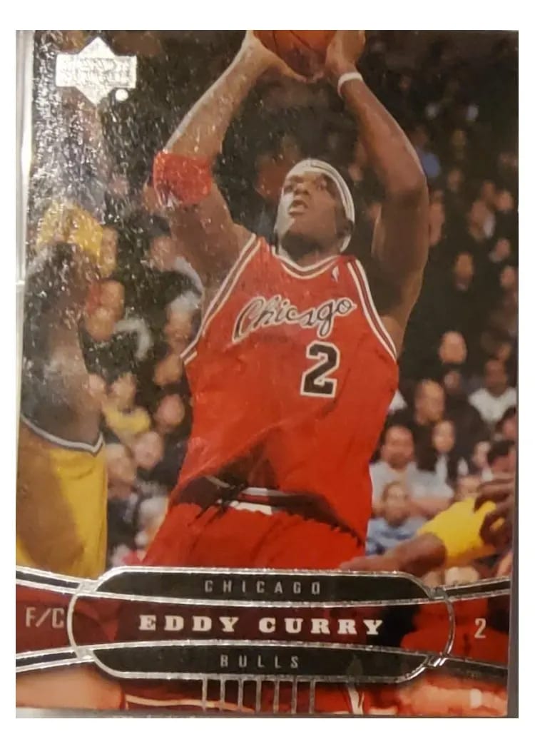 2004 Upper Deck Eddy Curry #15 card