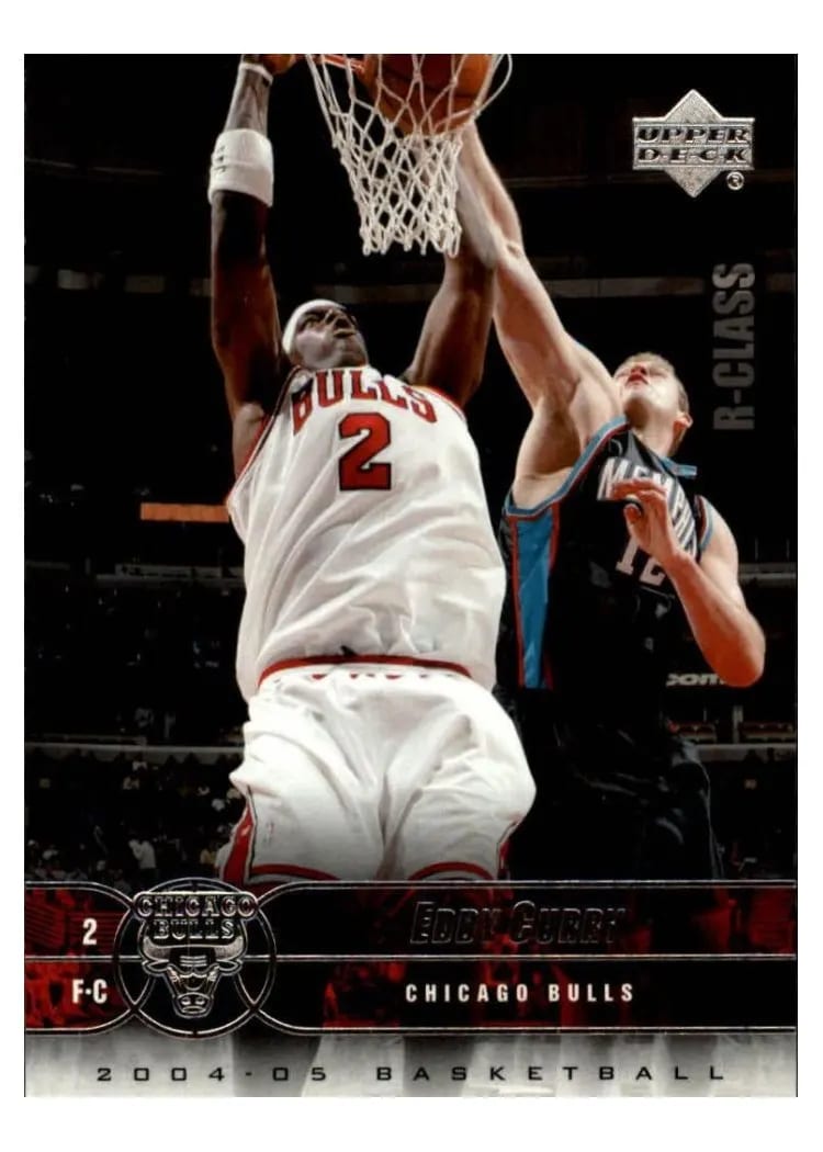 2004 Upper Deck R-Class Eddy Curry #10 card