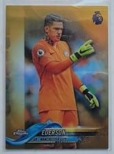 2018 Topps Chrome Premier League Ederson #12 card