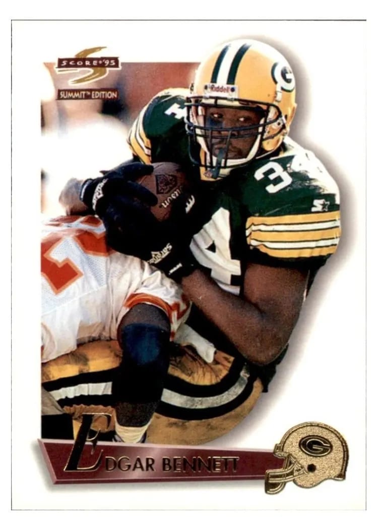 1995 Summit Edgar Bennett #25 card