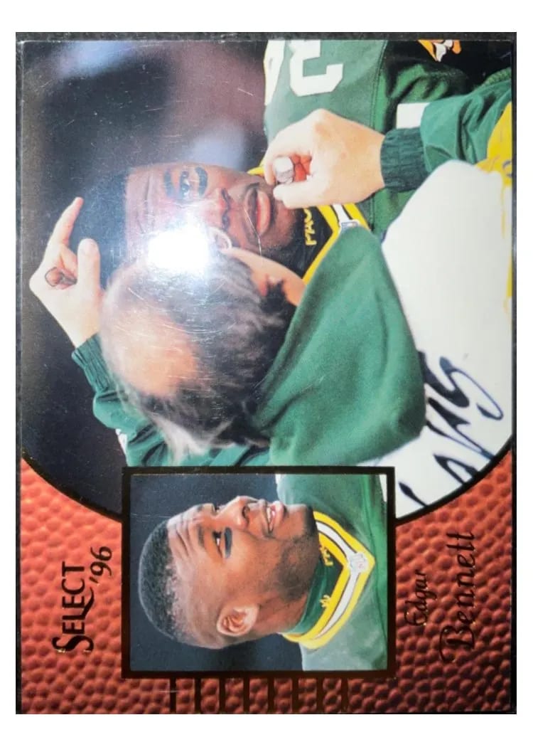 1996 Select Edgar Bennett #55 card