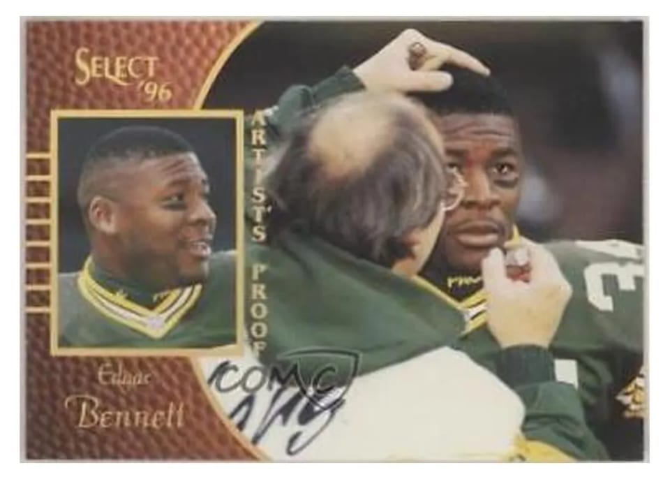 1996 Select Edgar Bennett #55 card