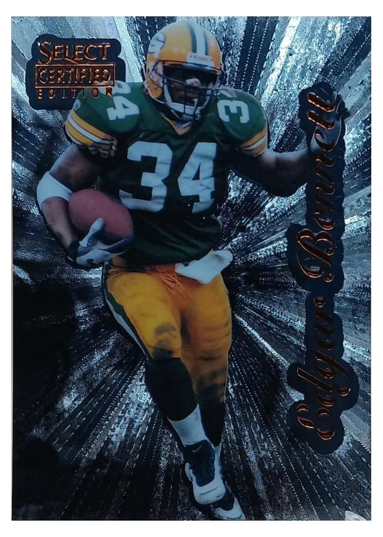 1996 Select Certified Edgar Bennett #53 card