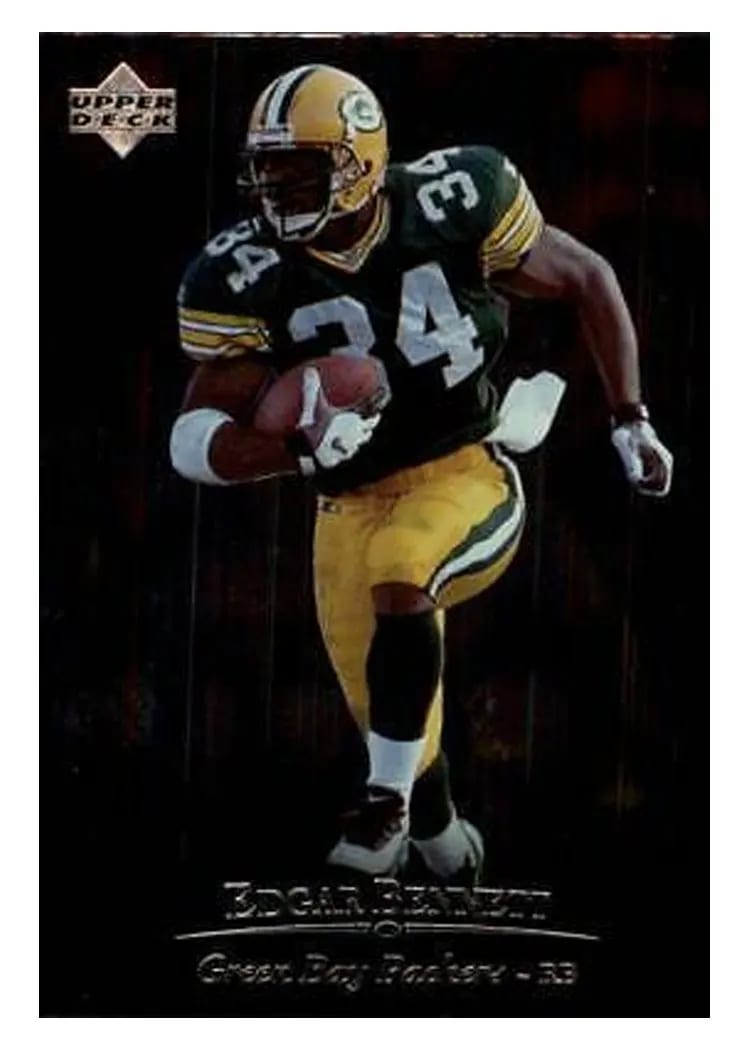 1996 Upper Deck Silver Edgar Bennett #101 card