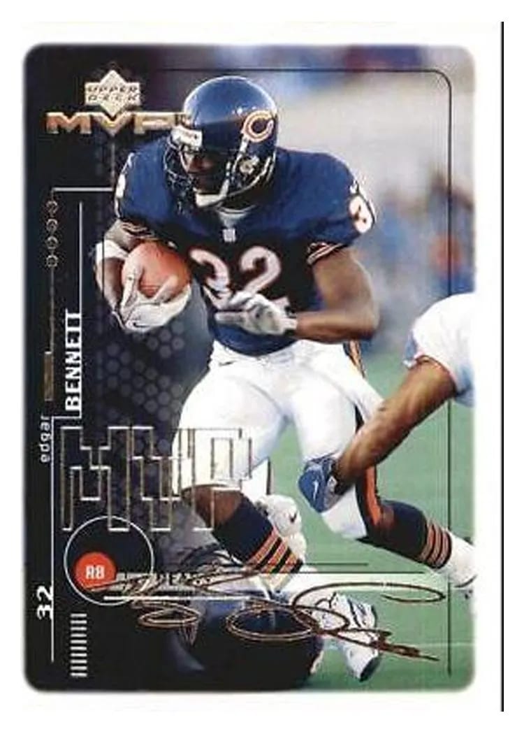 1999 Upper Deck MVP Edgar Bennett #34 card