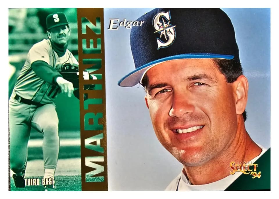 1994 Select Edgar Martinez #72 card