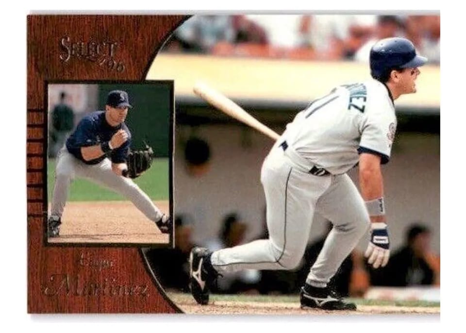 1996 Select Edgar Martinez #70 card