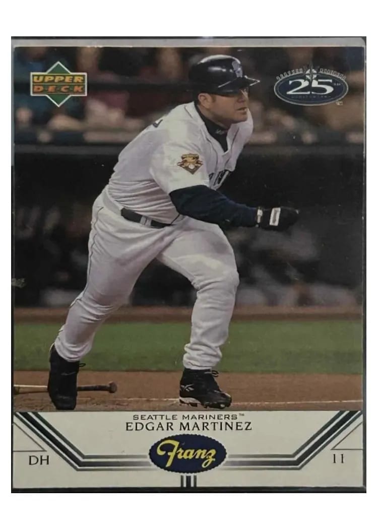 2002 Upper Deck Edgar Martinez #2 card