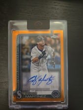 2025 Topps Chrome Update Legends Autographs Edgar Martínez #CLA-EM card