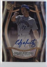 2025 Topps Tribute Pillars Of The Game Autographs Edgar Martinez #PTGA-EM card