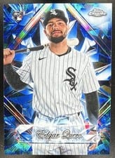 2025 Topps Chrome Update Sapphire Sapphire Selections Edgar Quero #SS-39 card
